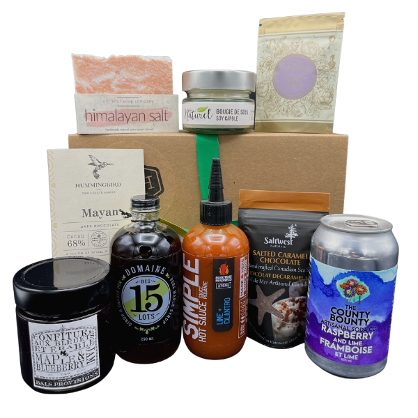 A gift box filled with Vegan items. Great as a Group Gift or for an individual holiday gift.